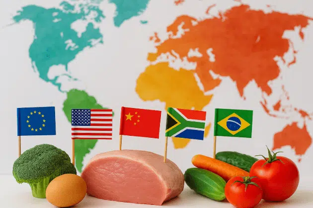 confronto dello standard globale per la sicurezza degli alimenti